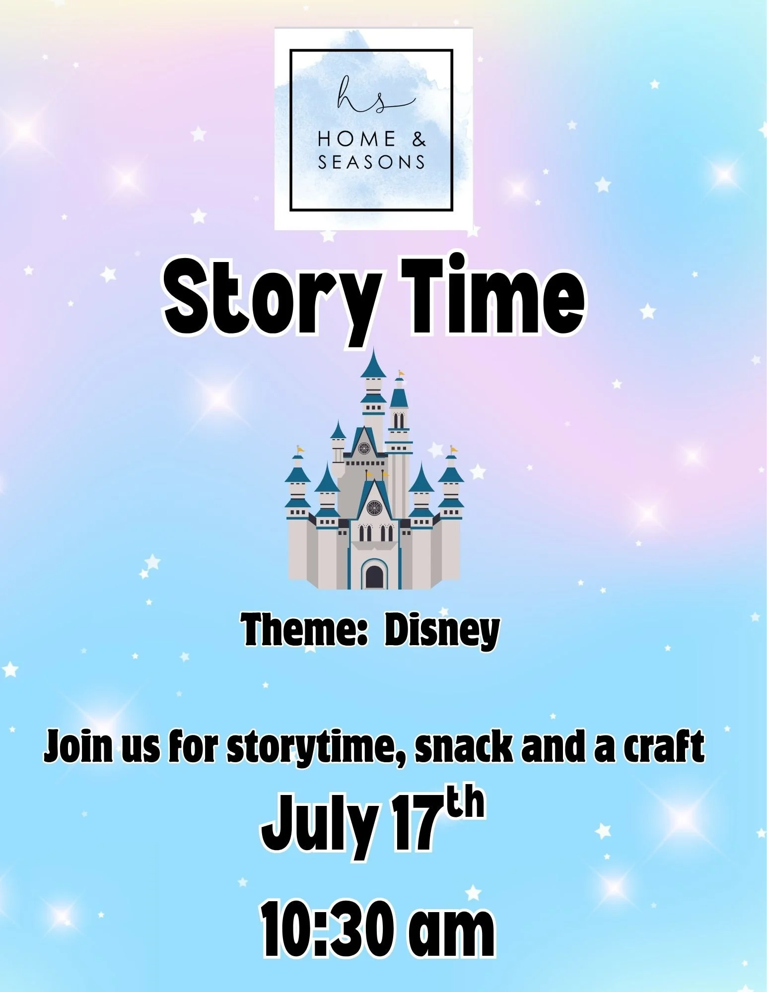 FREE Children's Themed Story time 