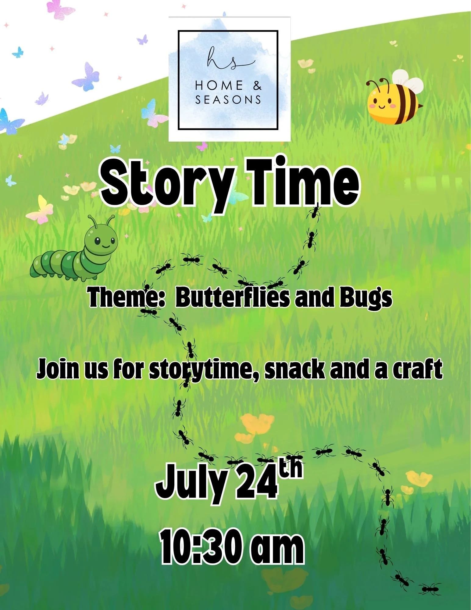 FREE Children's Themed Story time