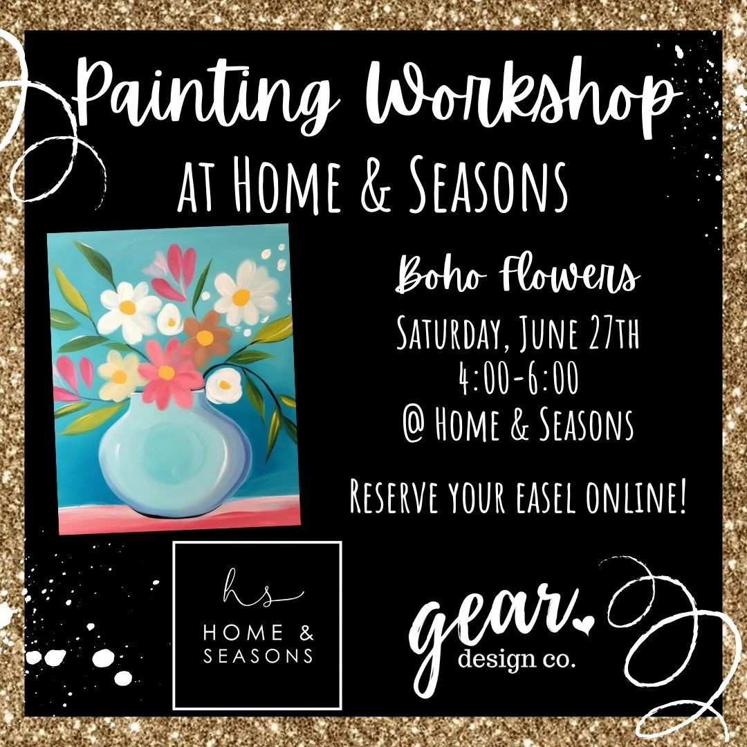 Painting Workshop by Gearhart Design Co