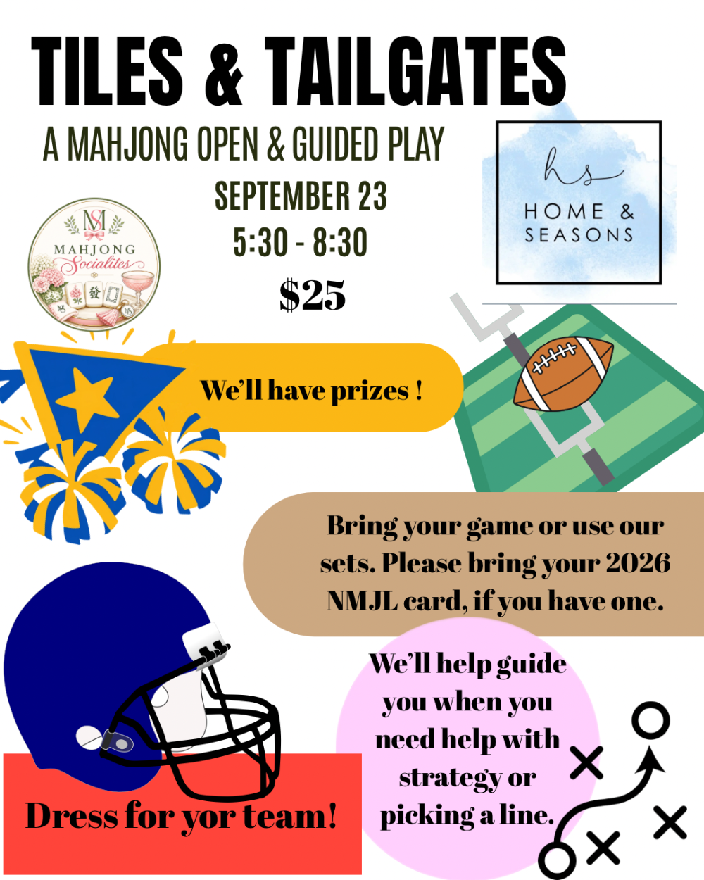 Mahjong Open Play - Tiles & Talegates