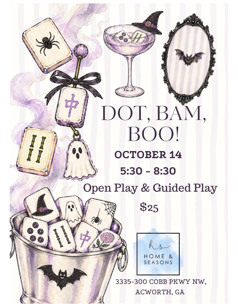 Open Play Mahjong - Halloween Theme