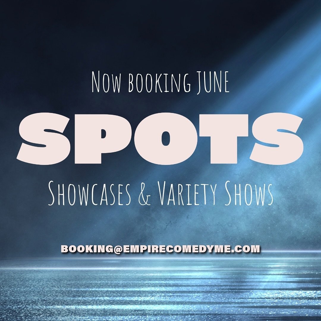 ATTENTION COMICS: We&rsquo;re catching up, and starting to book nexts months Last Call showcases, Crowd Source, Booked Open Mic, and Cut Your Teeth. Email booking@empirecomedyme.com if you&rsquo;re interested in time. #spots #empirecomedyclub 

Thank