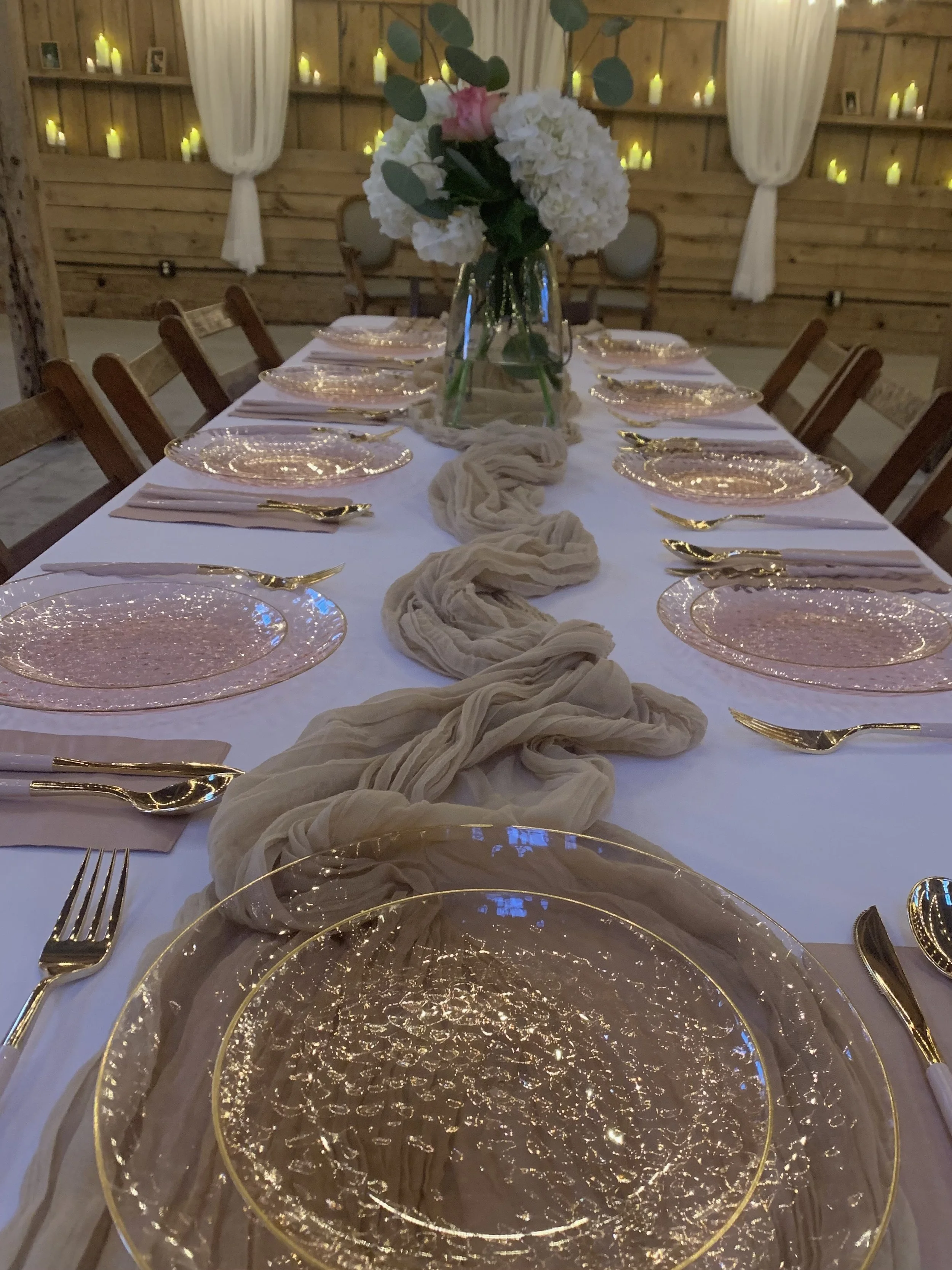 intimate barn venue wedding space family reunion 