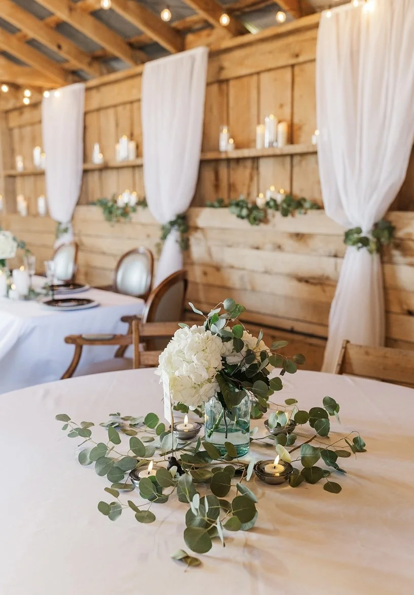 intimate barn venue wedding space family reunion 