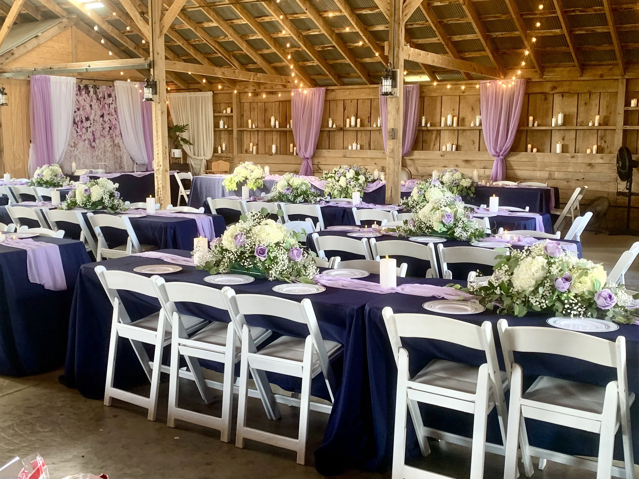intimate barn venue wedding space family reunion 