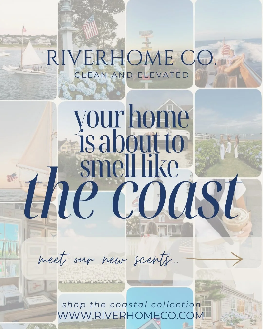 Your home will smell like the coast. 🌊🐚

I wanted this collection to capture the feeling of open windows, salty air, and light pouring through the house after a long winter. Each scent brings a different part of the coastline home.

Nantucket &ndas