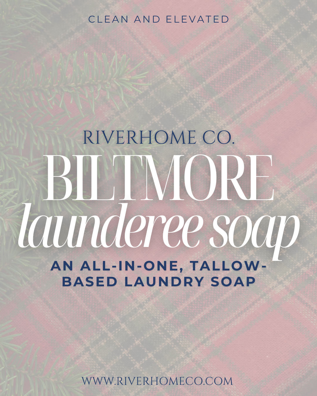 Biltmore Launderee - Tallow-based Laundry Soap