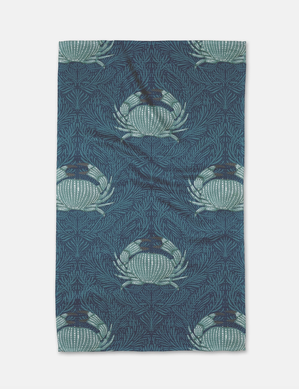 Blue Crab Tea Towel | Geometry