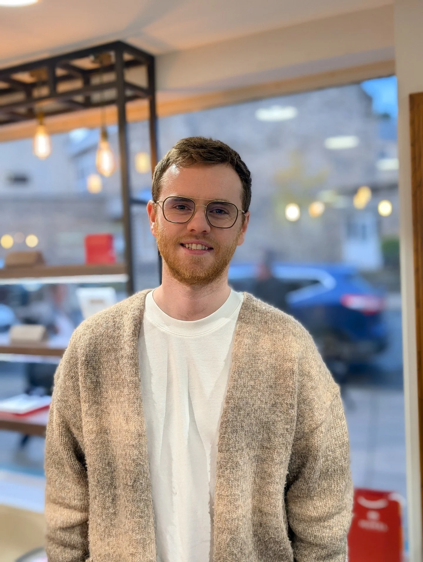 Aviators are the frame of the moment and Elliot&rsquo;s new Orgreen Twist glasses prove why. Paired with a light graduated green tint for that extra touch. 👌

#OrgreenOptics #AviatorGlasses  #IndependentOpticians