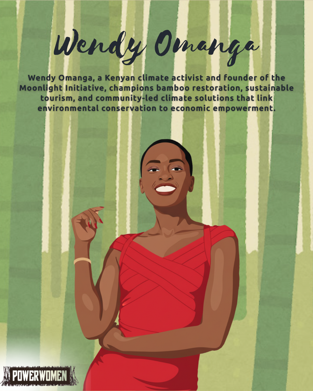 CELEBRATING UNSUNG CLIMATE LEADER : WENDY OMANGA