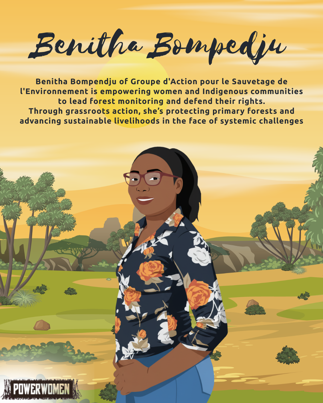 CELEBRATING UNSUNG CLIMATE LEADER : BENITHA BOMPENDJU