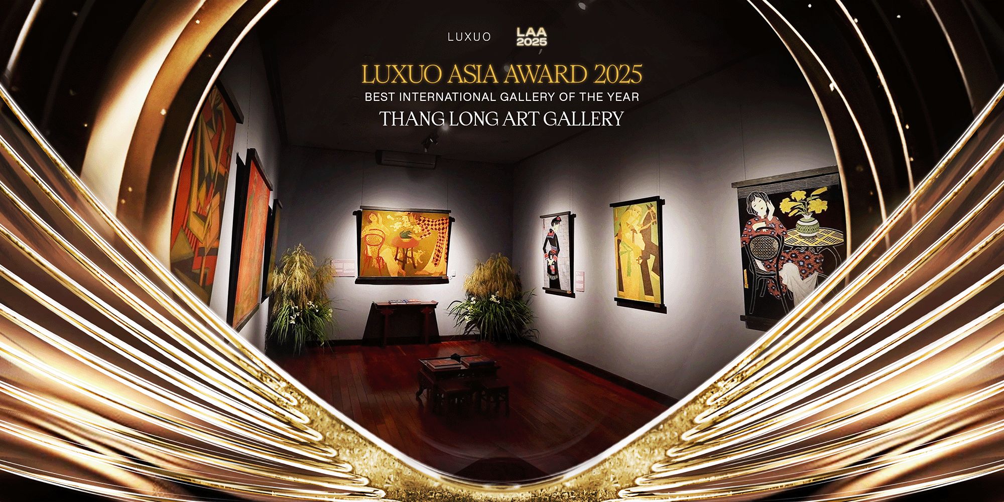 “Best International Gallery Of The Year” Award at the LUXUO ASIA AWARDS 2025