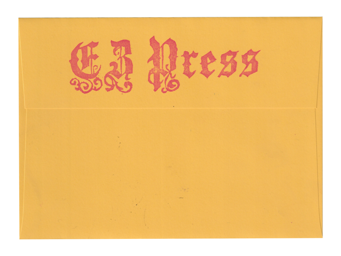 a yellow envelope stamped with the EZ Press logo on front. Clocking this image will take you to the print club shop.