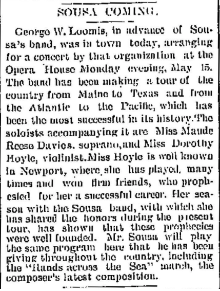 Newport Daily News (May 6, 1899)