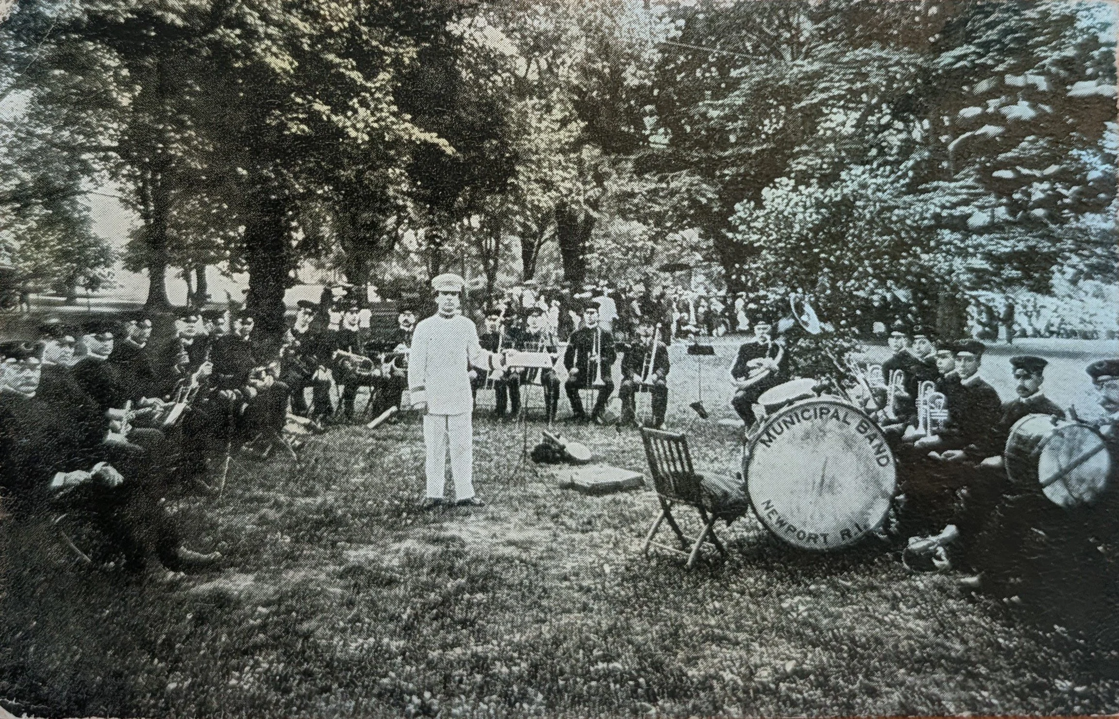 Municipal Band Concert in Touro Park - 1915