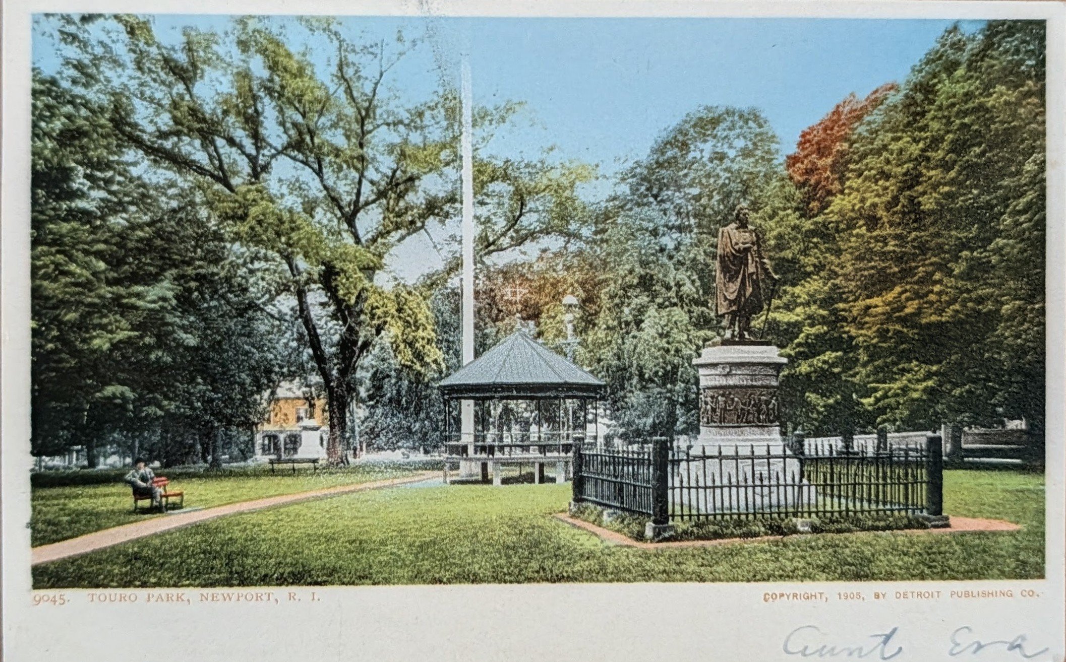 Touro Park Bandstand - 1908