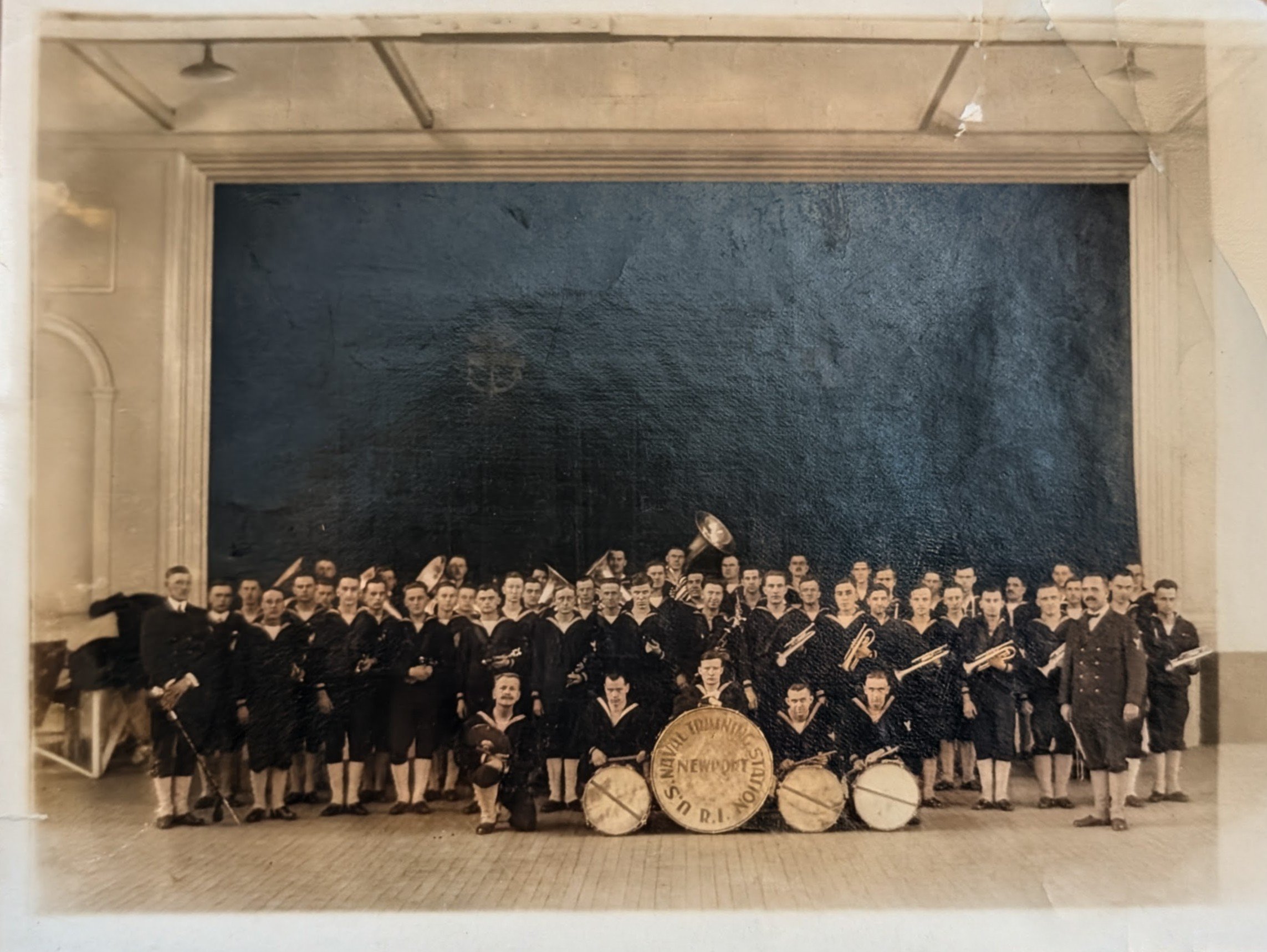 Naval Training Station Band - 1919