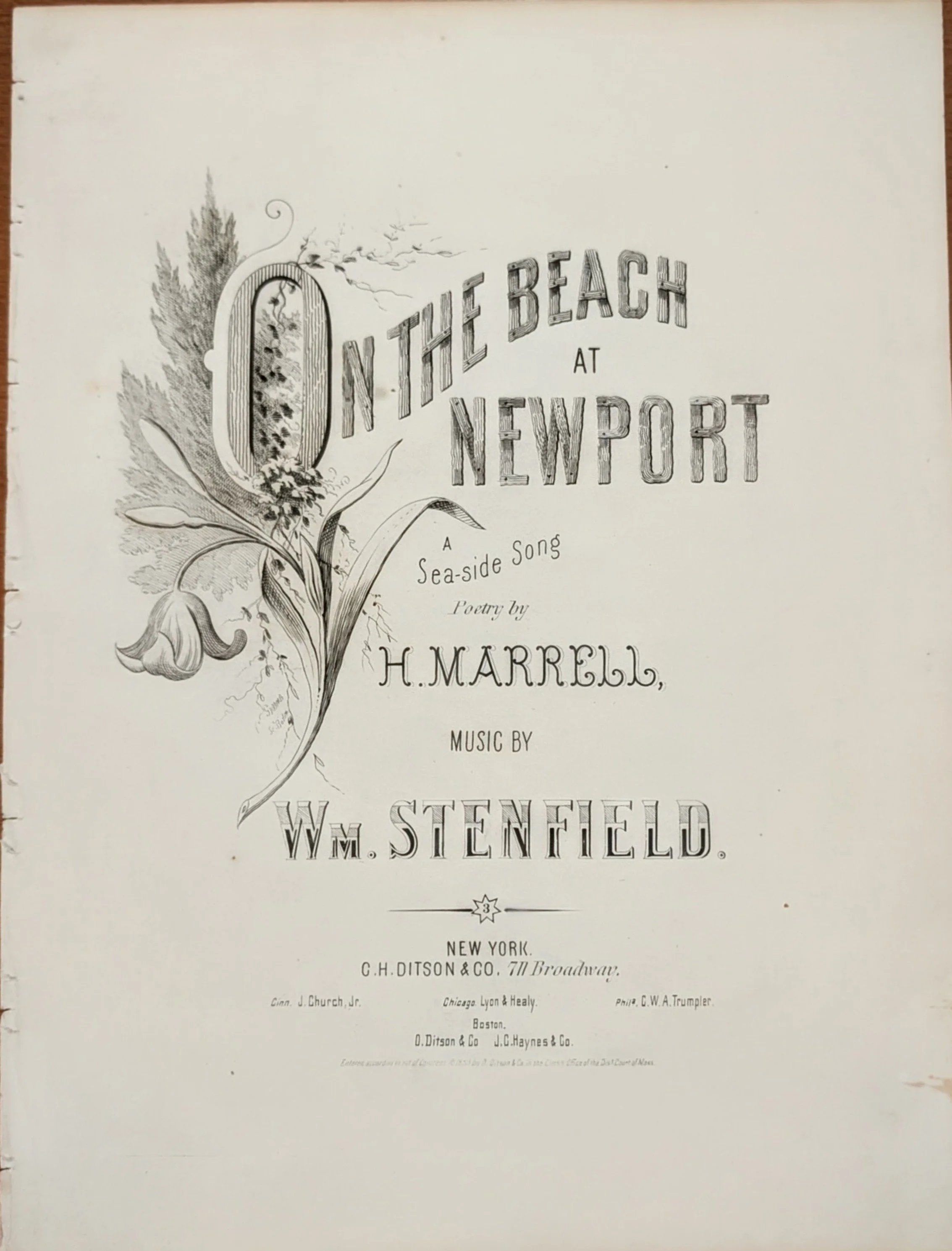 On the Beach at Newport