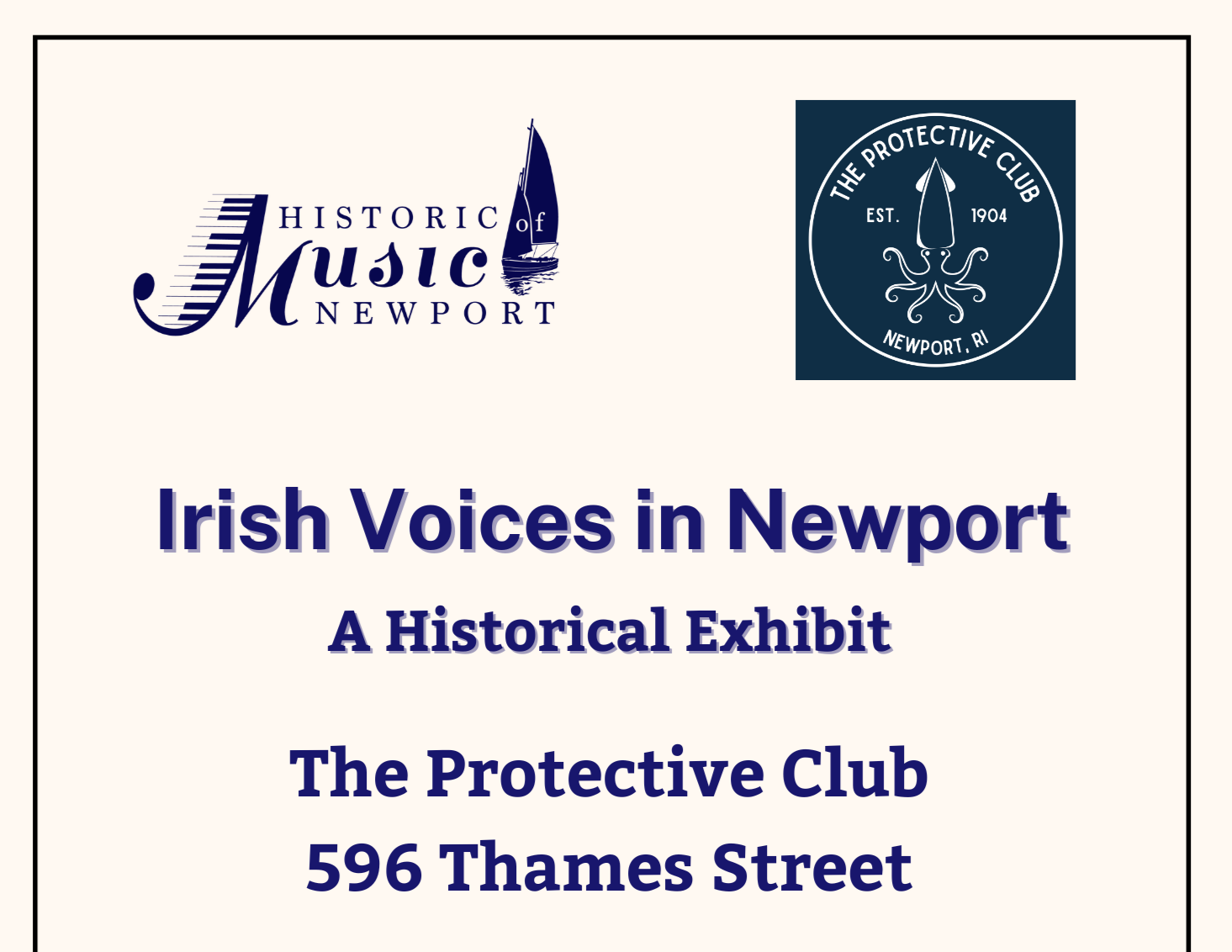 Irish Voices in Newport: A Historical Exhibit