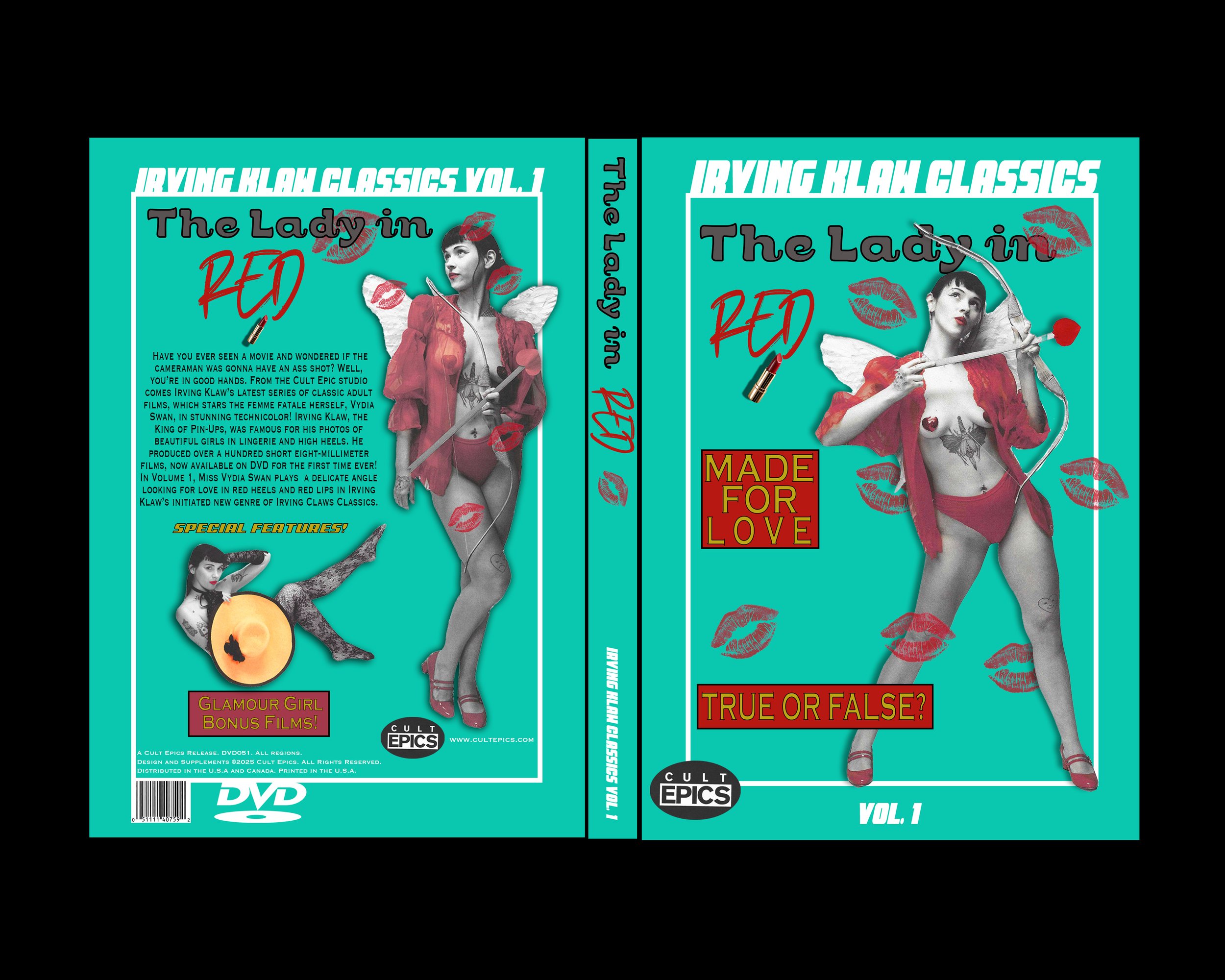 "Irving Klaw's Classics" 2025, Mixed Media