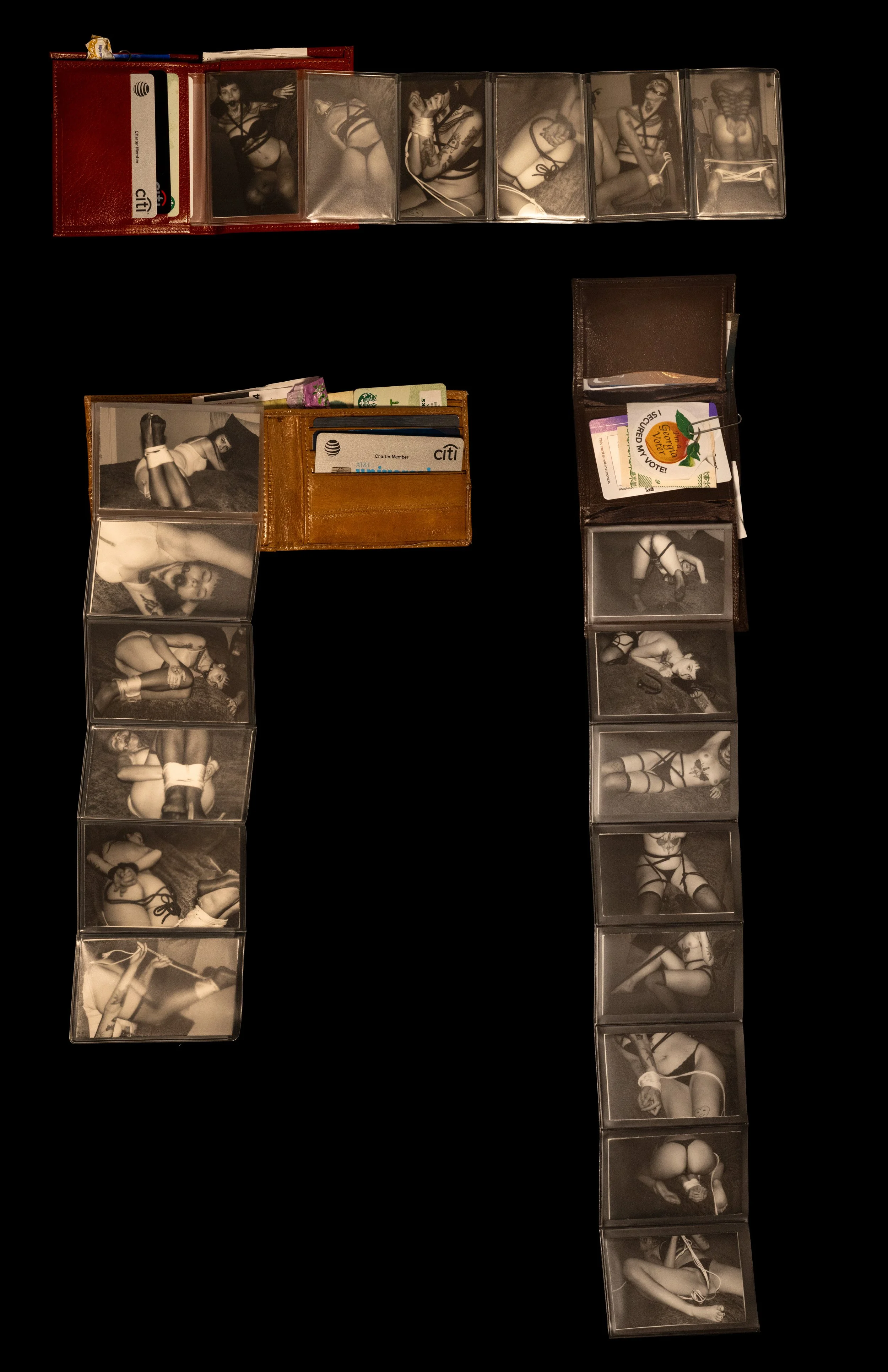 'Wallet Gear,' Mixed-Media, 2026.