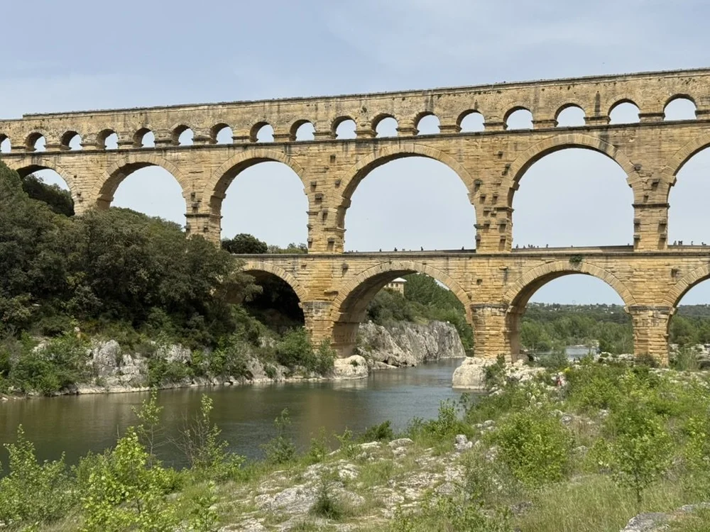 Der Pont du Gard, ein römisches Aquädukt