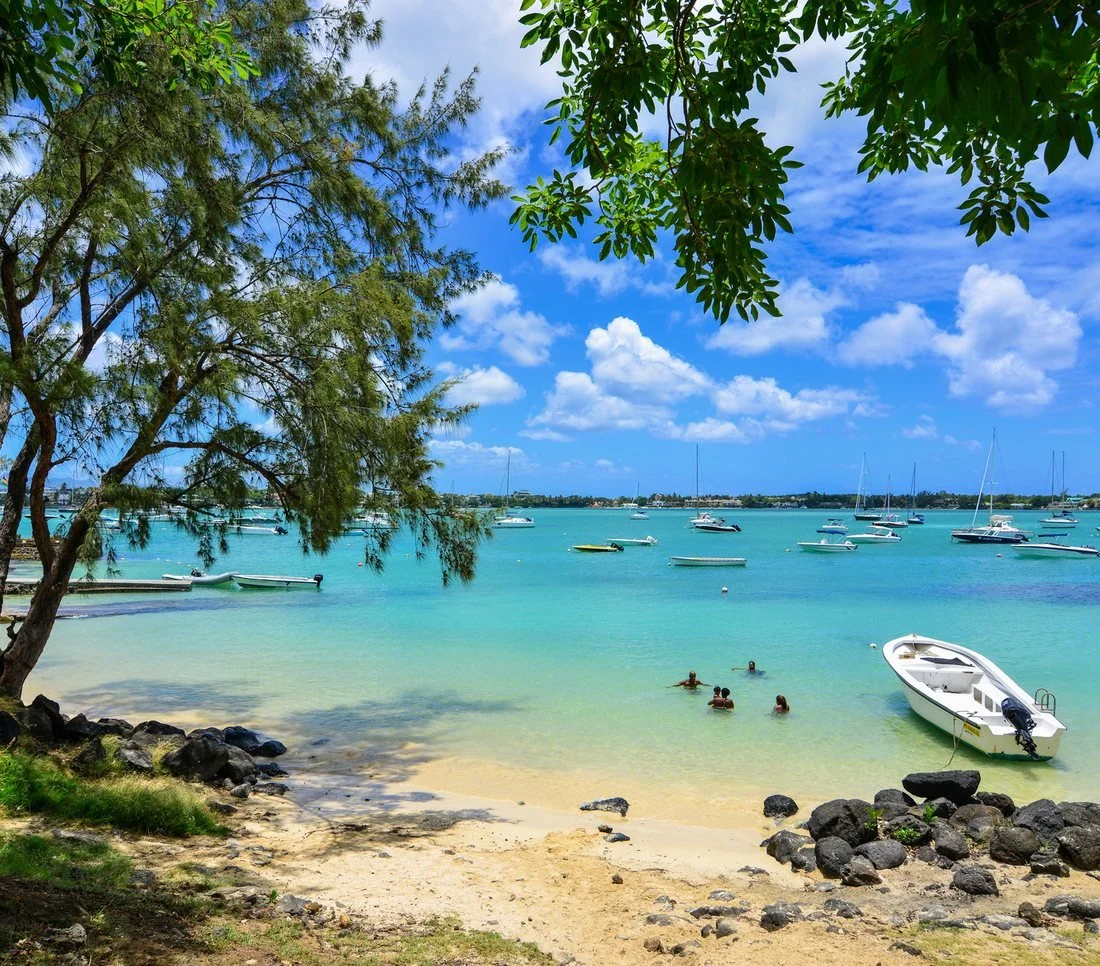 Grand Baie · geschützte Lagune