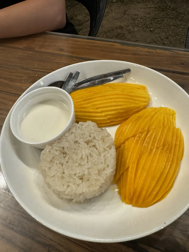 Mango mit Klebreis