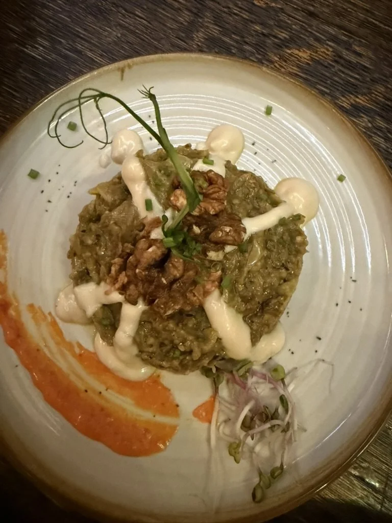 Auberginen mit Walnüssen