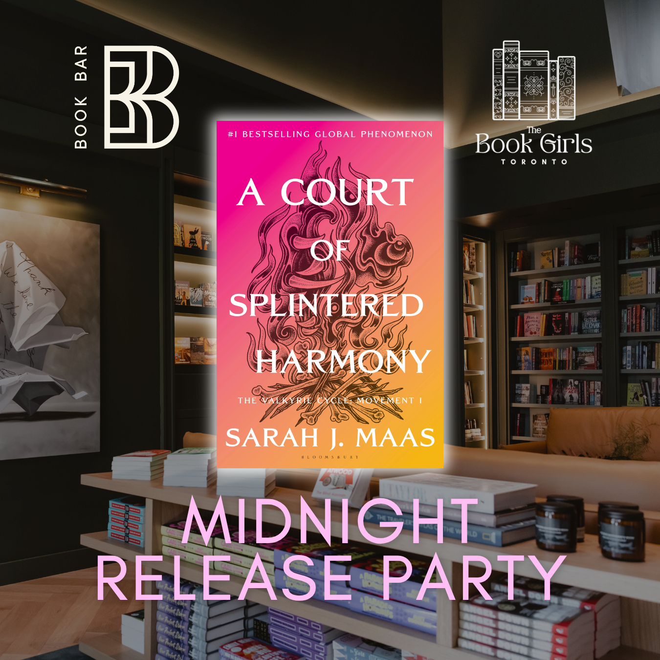 ACOTAR 6 MIDNIGHT RELEASE PARTY