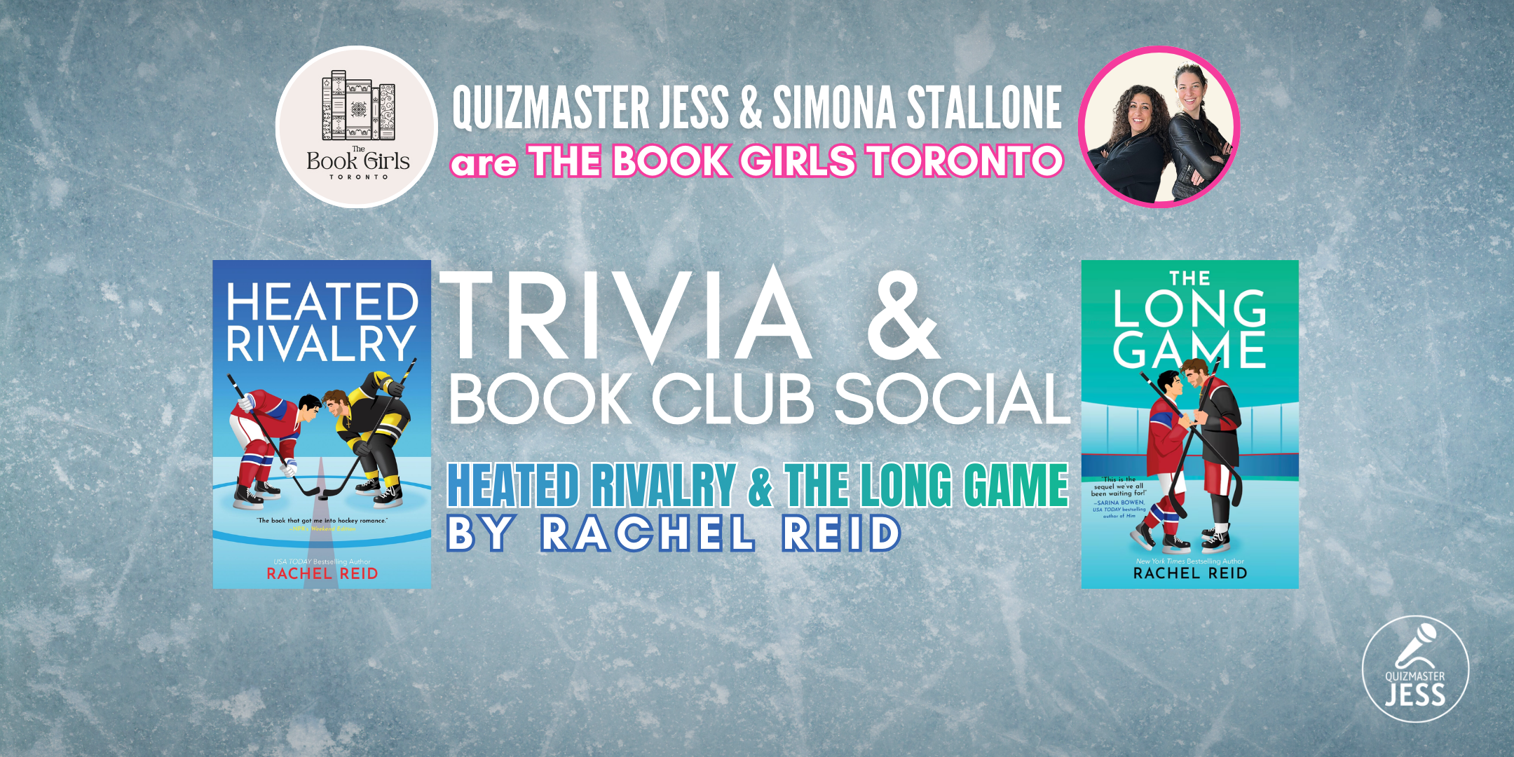 Heated Rivalry &amp; The Long Game Trivia &amp; Book Club Social