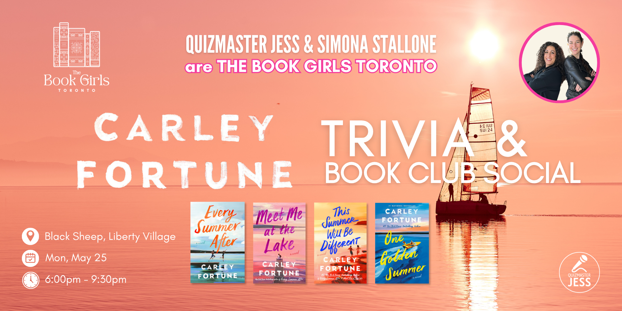 Carley Fortune Trivia &amp; Book Club Social
