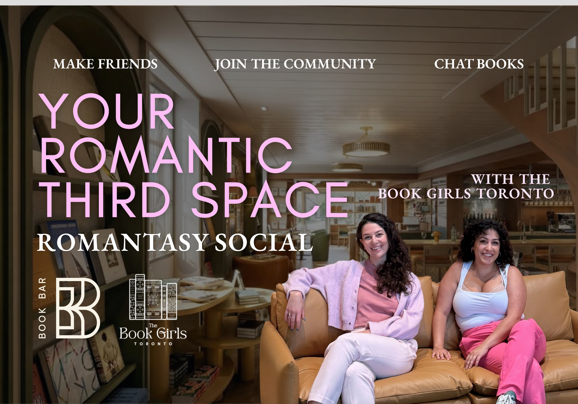 Romantasy Social at Book Bar TO