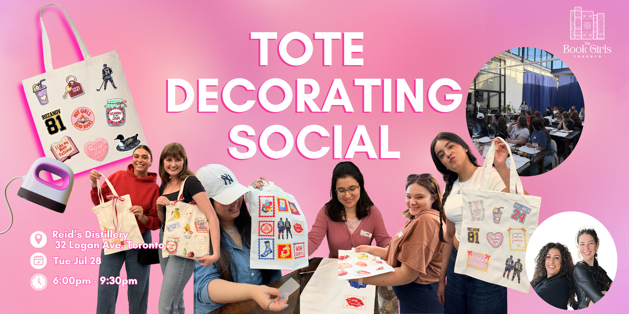 Tote Decorating Social July