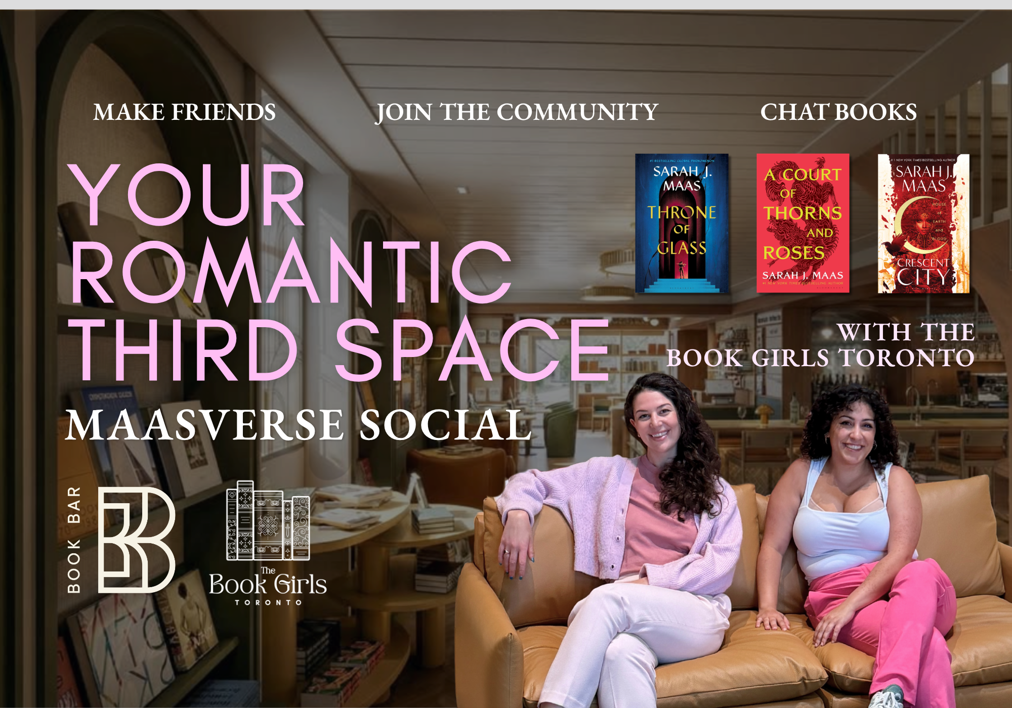 Maasverse Social at Book Bar TO