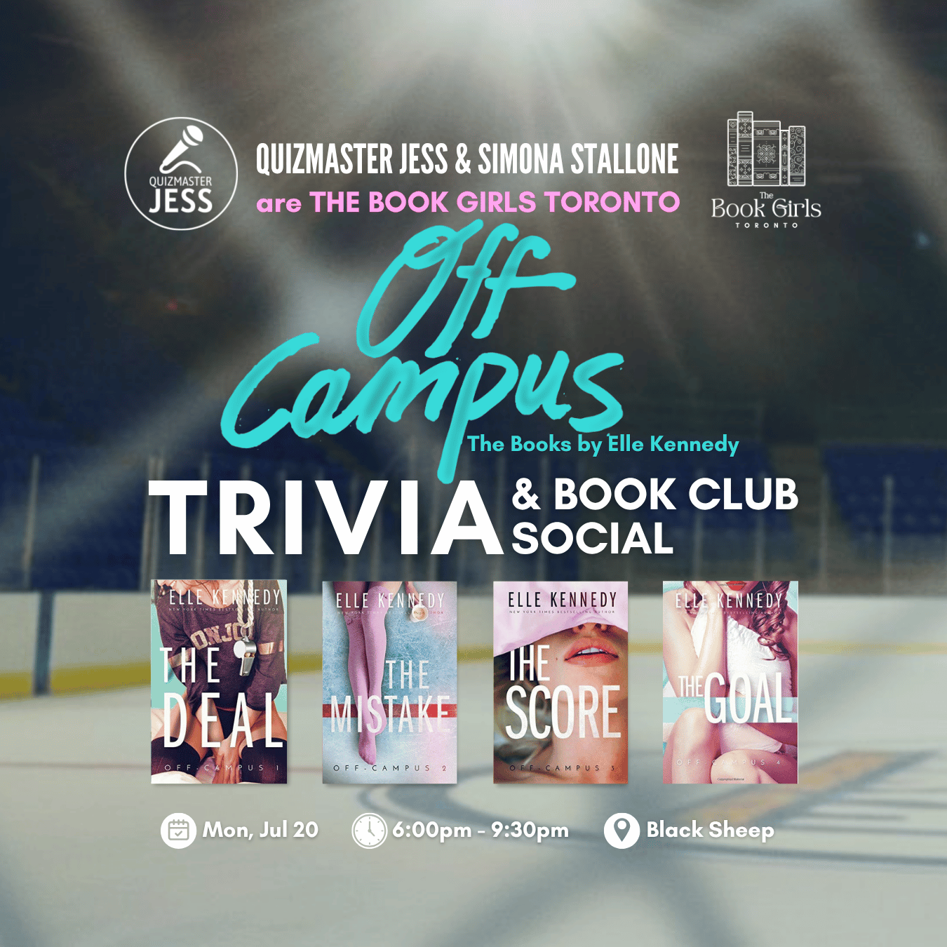 Off Campus Trivia Book Club Social