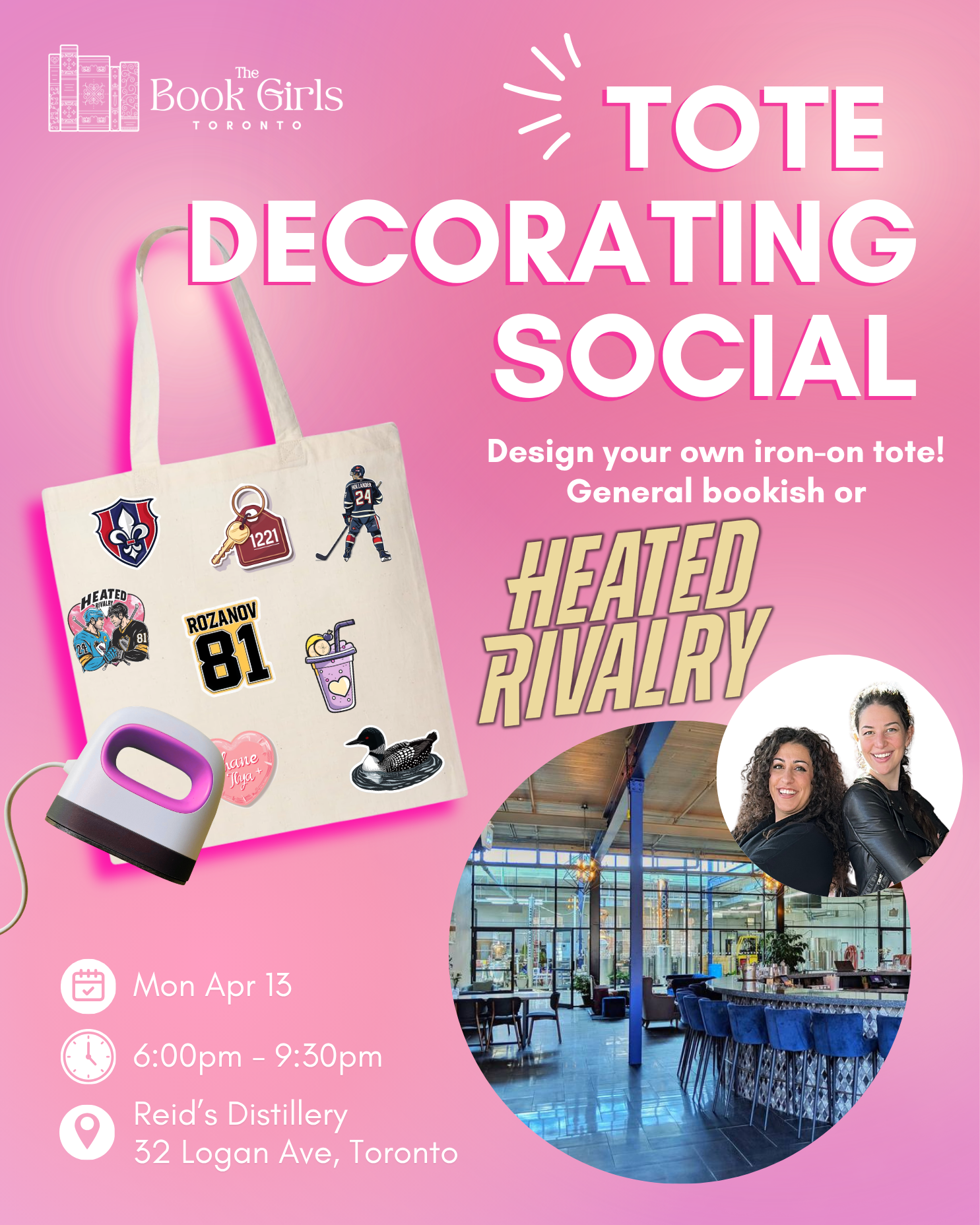 Tote Decorating Social