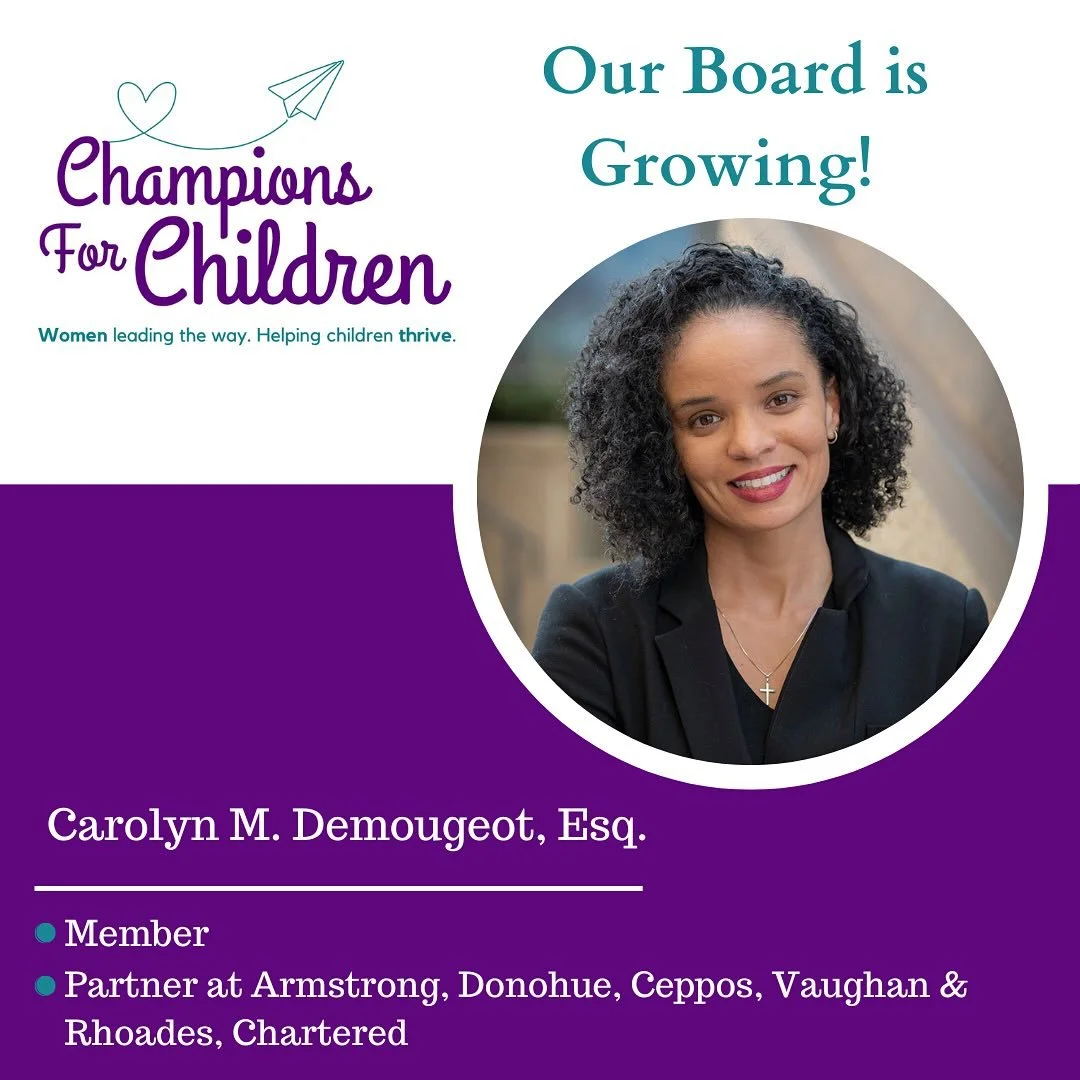 We are thrilled to announce three additions to our volunteer Board of Directors!

Welcome Carolyn Demougeot, Kandy McFarland, and Julie Grohovsky!

They&rsquo;ve already made such meaningful contributions as members &mdash; their enthusiasm, insights