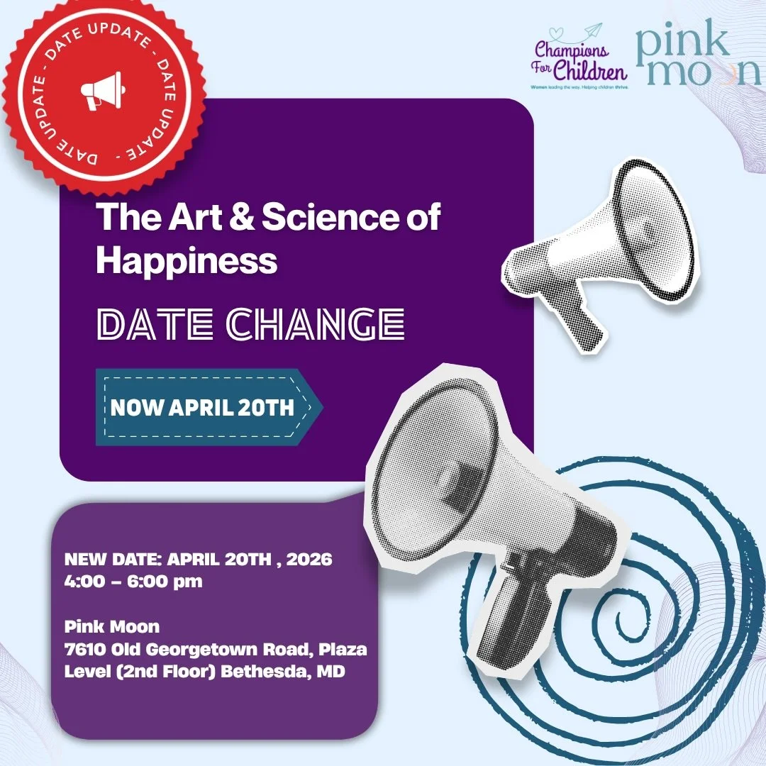 Rescheduled and ready &mdash; April 20st, let&rsquo;s go. 🙌

We know the weather had other plans on March 16th, but we&rsquo;re not letting a storm stop us from talking about something that really matters: the happiness and emotional well-being of o