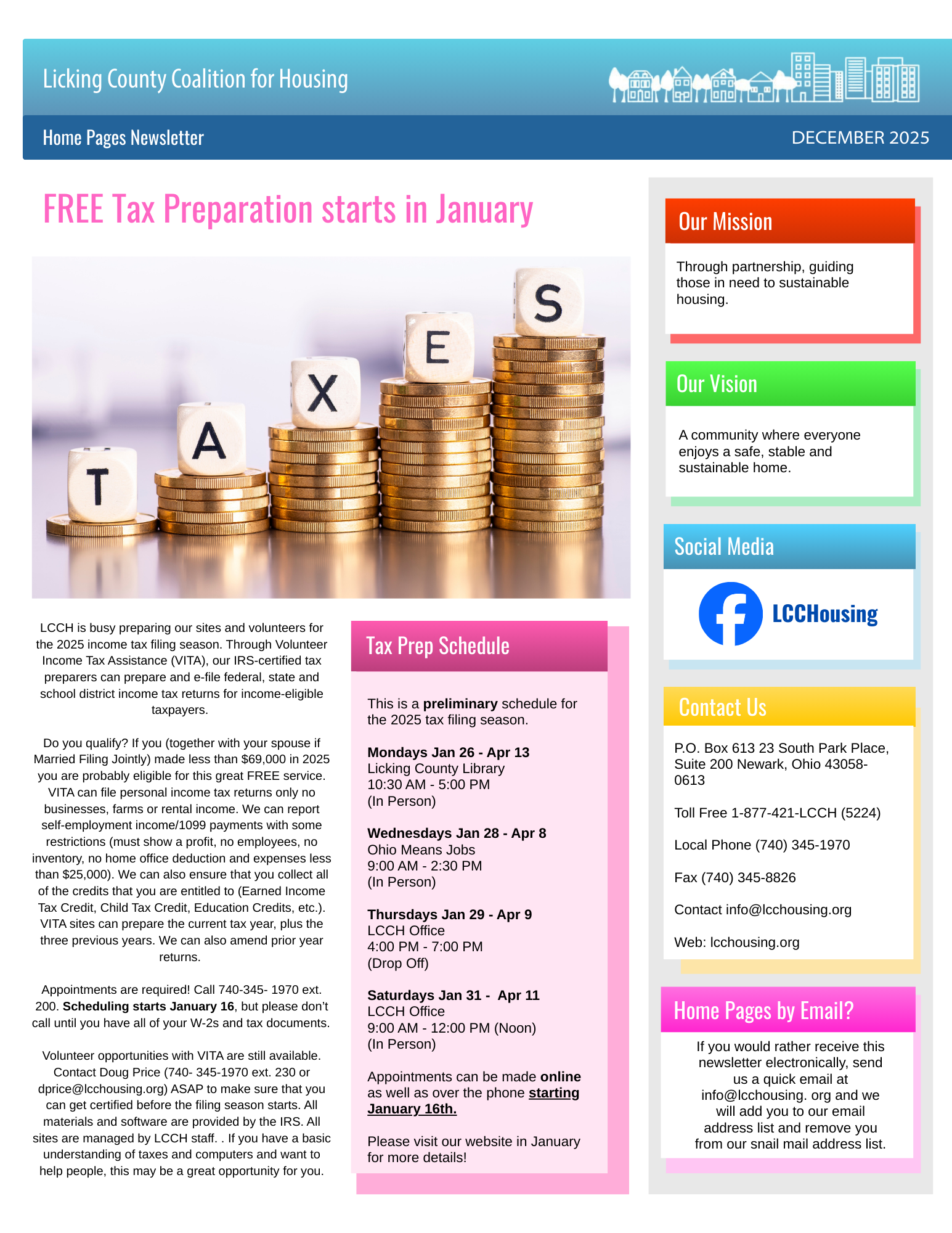 December 2025 Newsletter