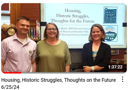 Housing, Historic Struggles, Thoughts for the Future