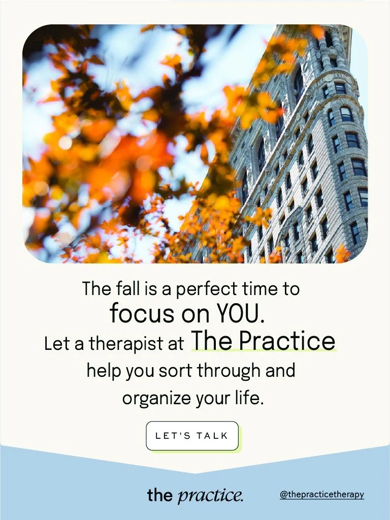 This season is such a beautiful reminder that change can be both gentle and powerful. A great time to invest in yourself. Book a session and let&rsquo;s explore what&rsquo;s next for you. Let's talk.
🍂💛 🍁
www.thepracticetherapy.com
#letstalk #nyct