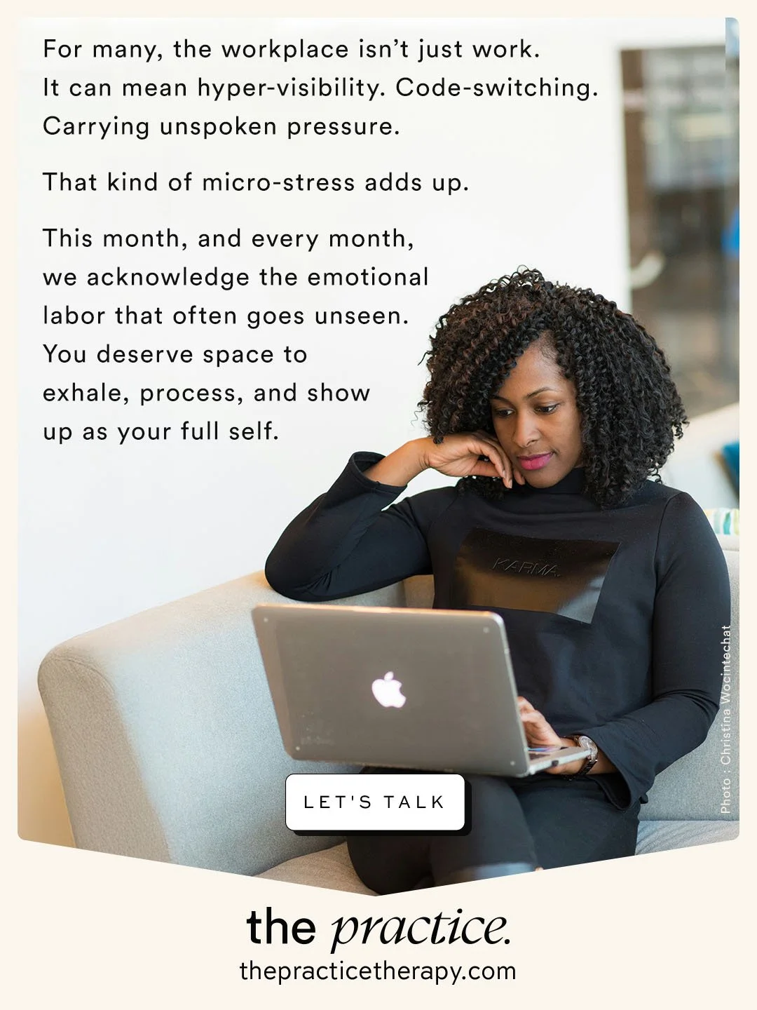 Black History Month is a celebration &mdash; and it&rsquo;s also a moment to acknowledge what often goes unseen.

For many Black professionals, the workplace can carry an added layer of pressure. 
Hyper-visibility.
Code-switching.
The quiet work of n