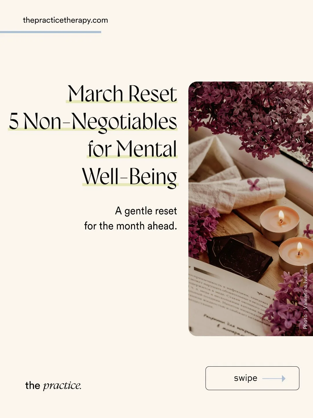 A reset doesn&rsquo;t have to be dramatic.

Often it begins with small shifts:
how we speak to ourselves,
how we connect with others,
and how we care for our mind and body.

These five non-negotiables can help create a steadier foundation for the mon