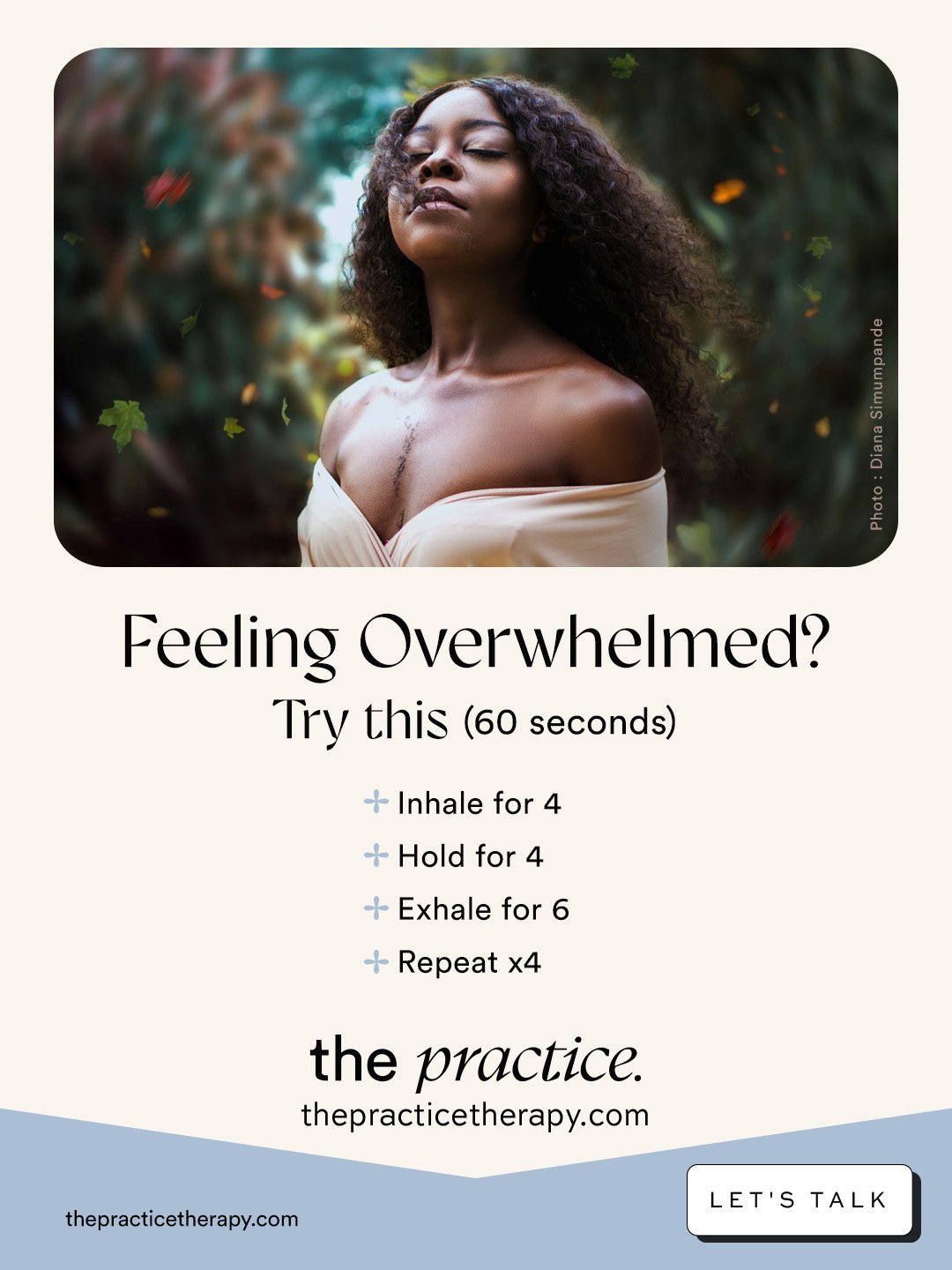 When everything feels like a lot, your nervous system needs a signal that you&rsquo;re safe. This is a simple way to reset, even in the middle of your day.

Save this for when you need it. 💗

If you&rsquo;re looking for more support, DM us or use th