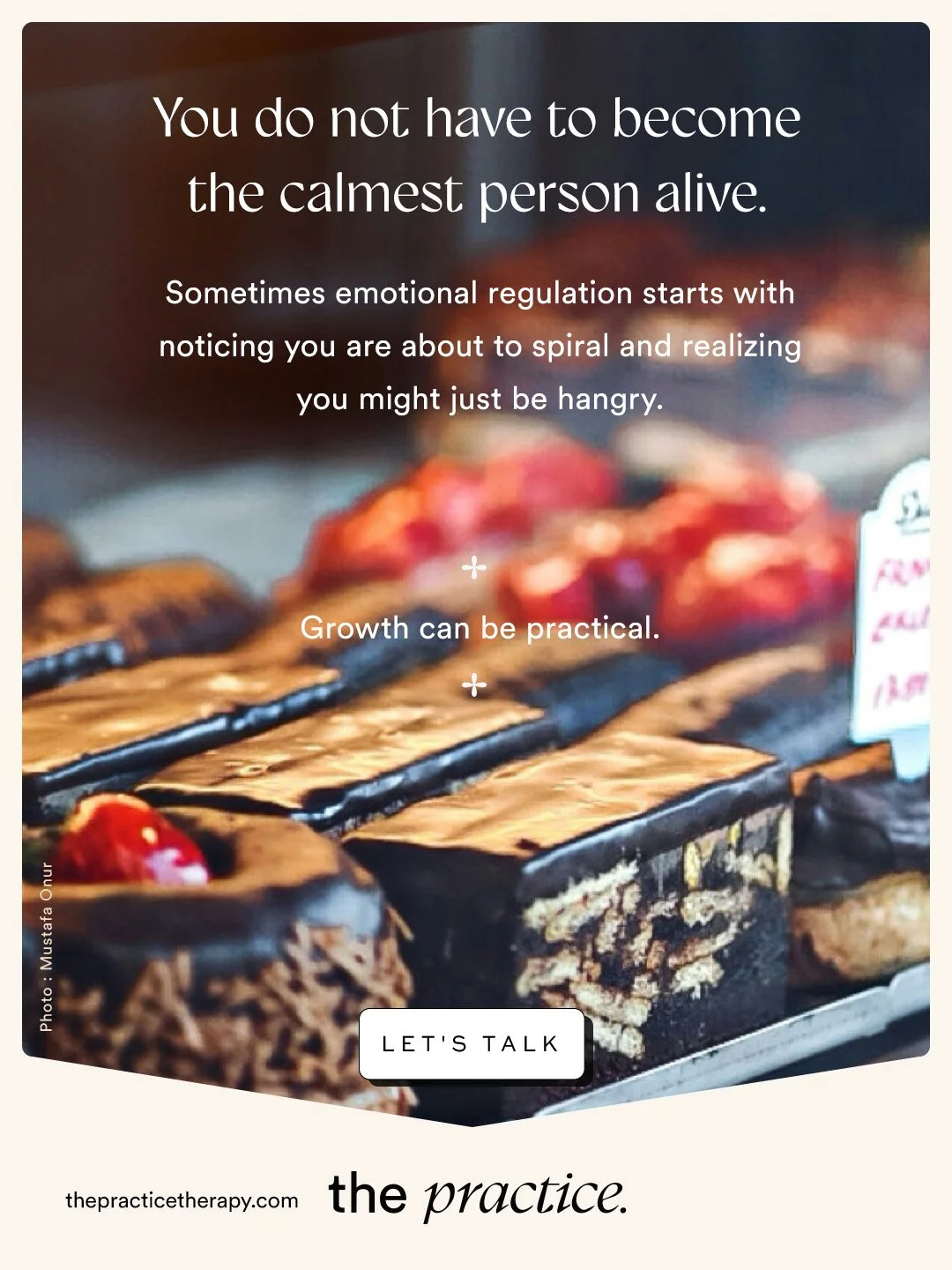 Emotional regulation does not always have to look like deep breathing, journaling, or having the perfect response in the moment. Sometimes it starts with noticing what your body might need first.

Food. Water. Rest. A short walk. A few minutes away f
