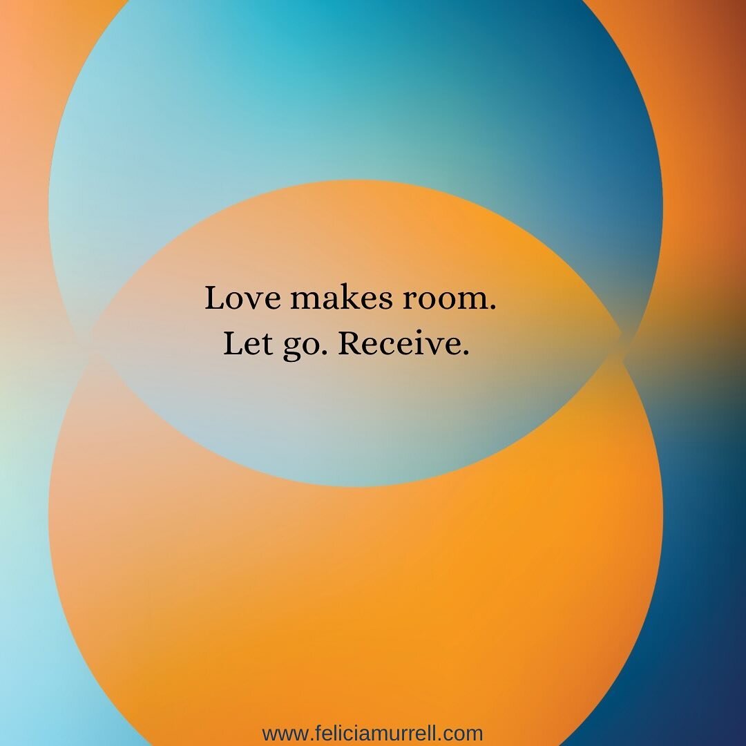 The posture of cupped hands allow in what needs to be received, to hold with intention and tenderness what needs to be held, and what needs to fall away to let go.

What are we clenching too tightly? Clinging to it with fear that it won&rsquo;t last 