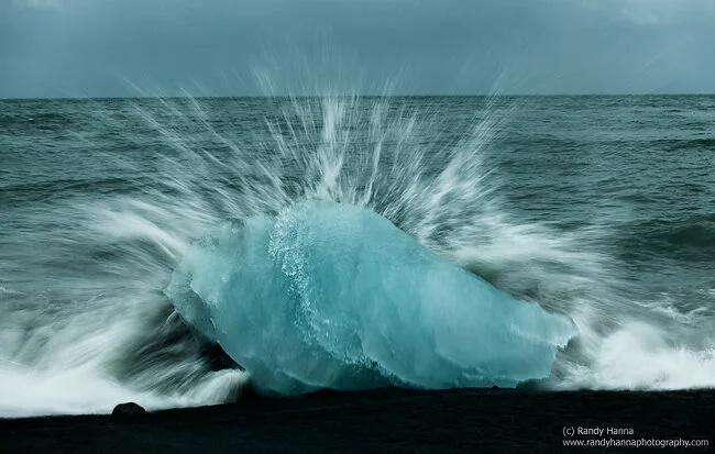 An Evening On The Beach in Iceland