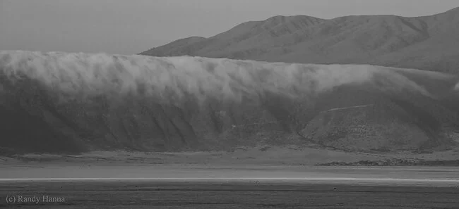 Fog Fall Over The Crater Rim