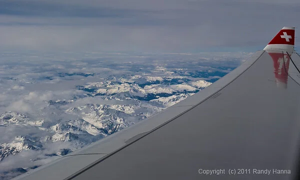 Departing Zurich on the Home Leg to Kenya